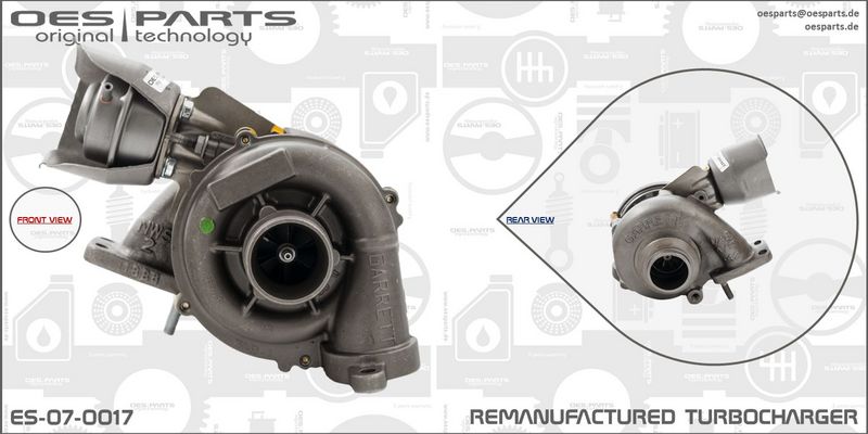 OES PARTS Kompressor,ülelaadimine ES-07-0017